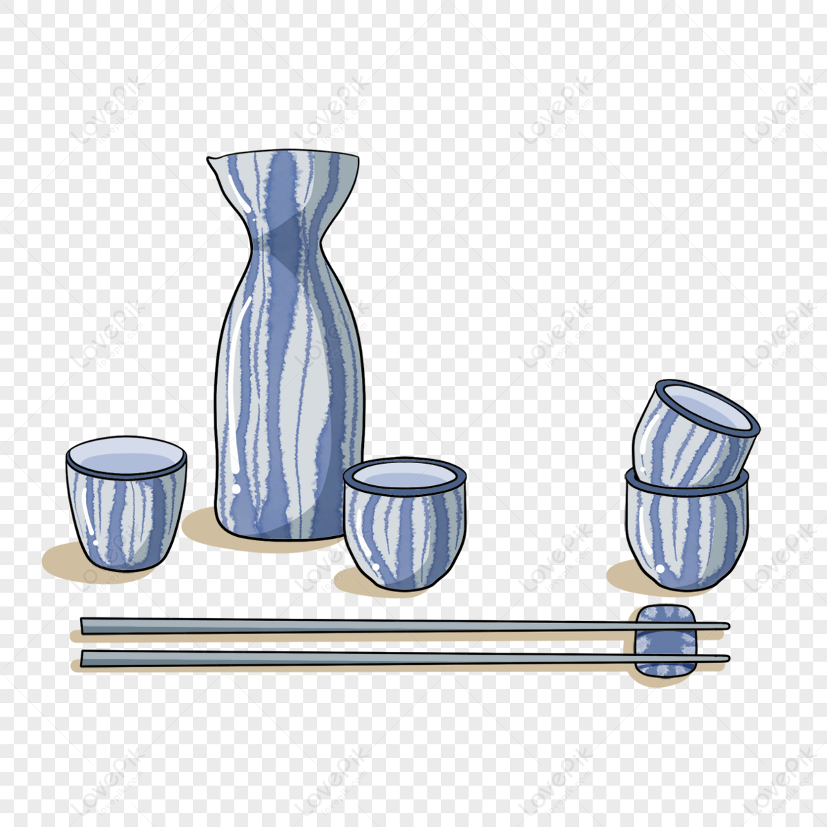 Aromatic and pleasant Japanese sake,clear wine,wine glass,table wine png image