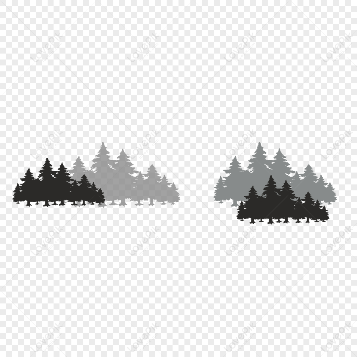 Forest Cartoon Background PNG Images With Transparent Background | Free ...