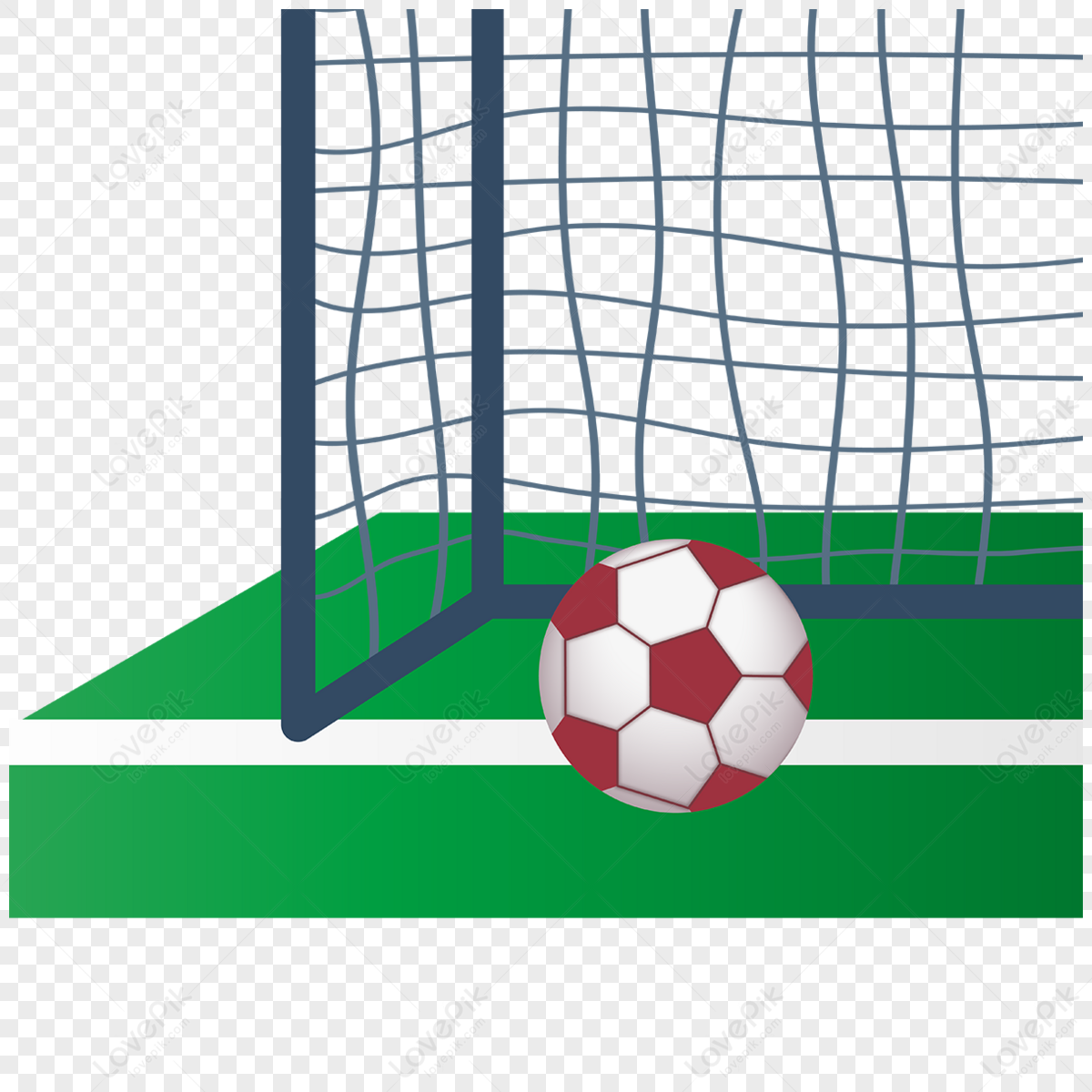 Blue Gray Goal Football Goal Clip Art PNG Picture And Clipart Image For ...