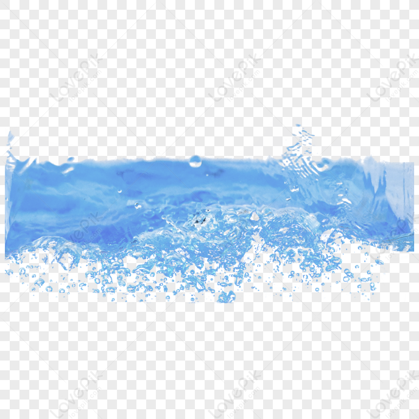 Azul, Spray, Splash PNG, O Efeito De Respingos De água Azul