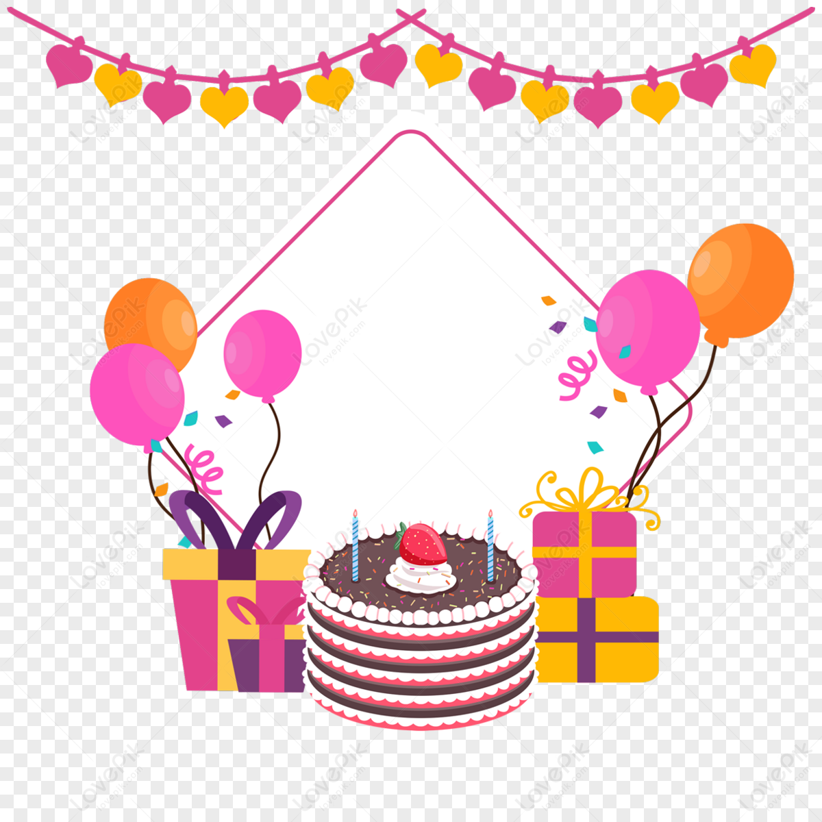 Cartoon Birthday Cake png download - 600*600 - Free Transparent Gummy Bear  png Download. - CleanPNG / KissPNG