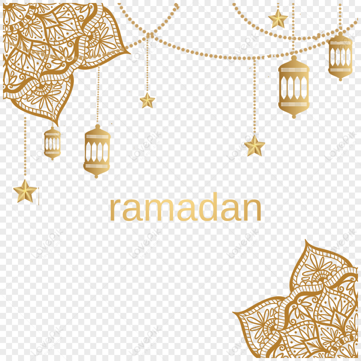 Gambar Tekstur Indah Idul Fitri Ramadhanabstrakornamenpuasa Png