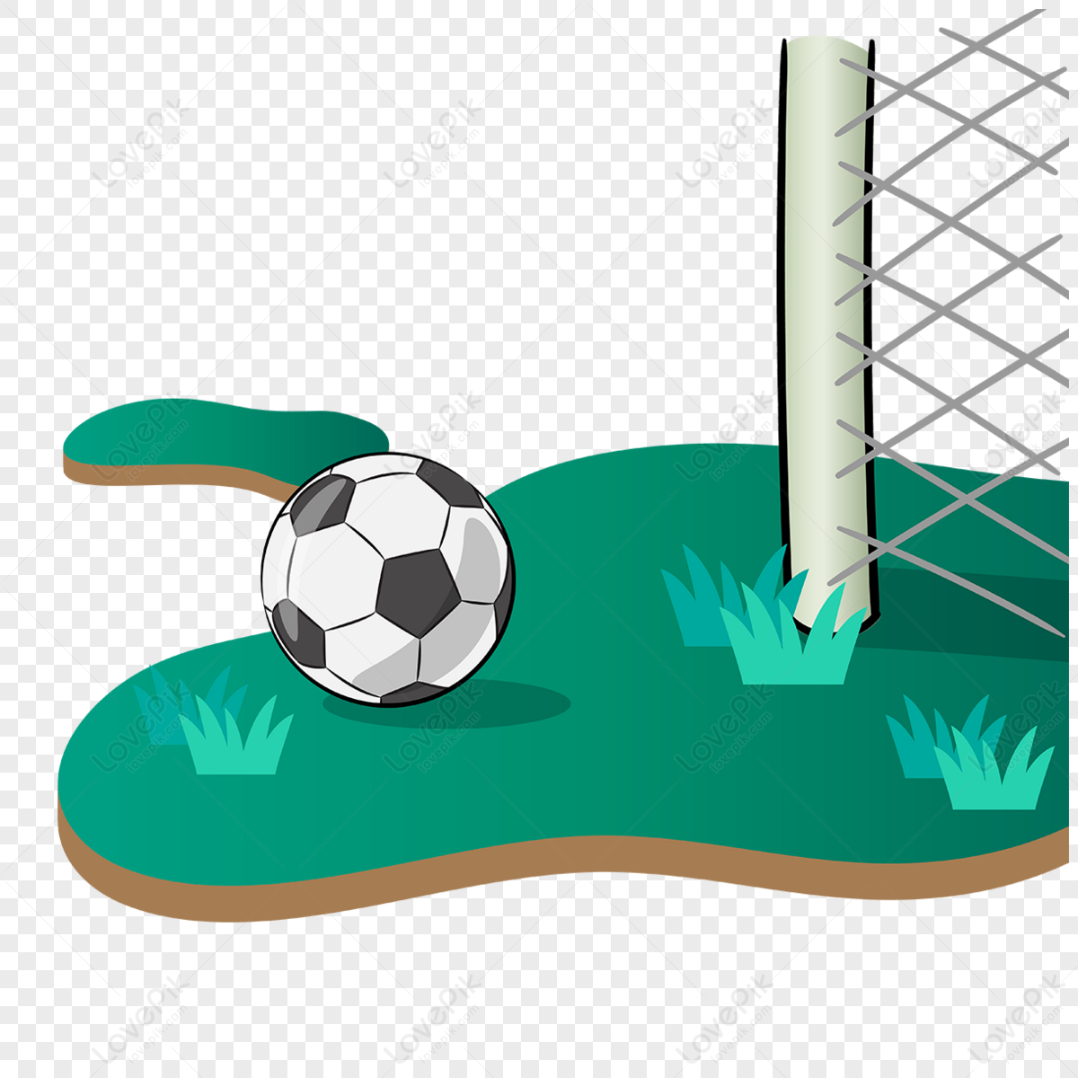 Goal Post Football Goal Clip Art,column,green Free PNG And Clipart ...