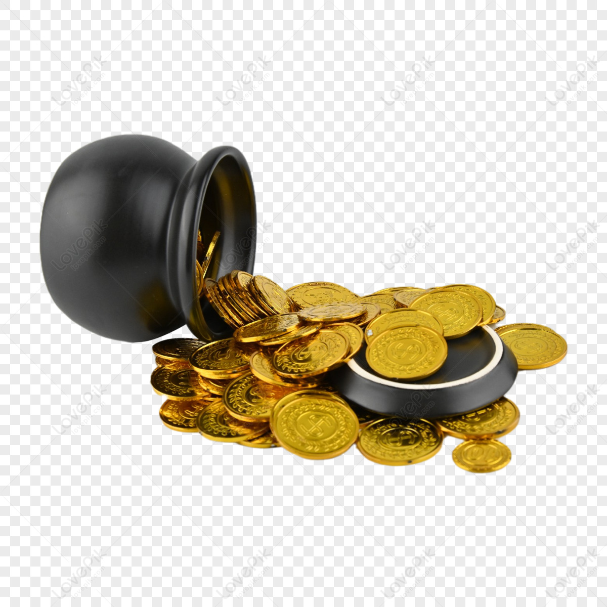 Round Gold Coins PNG Images With Transparent Background | Free Download ...