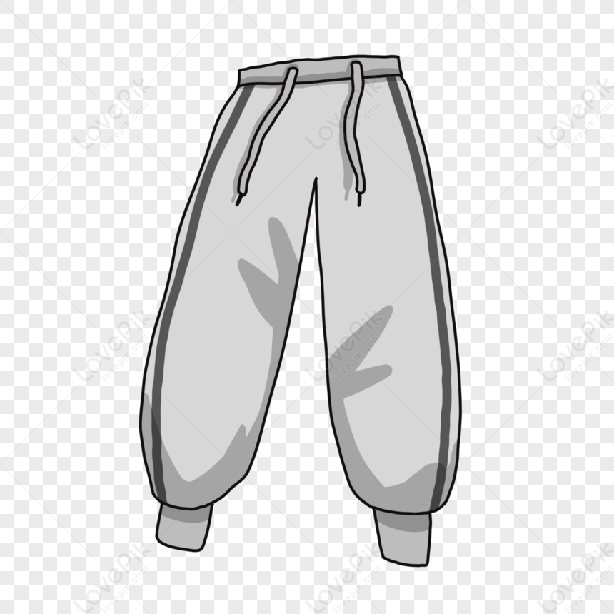 Jeans outline for coloring on a white background Vector Image