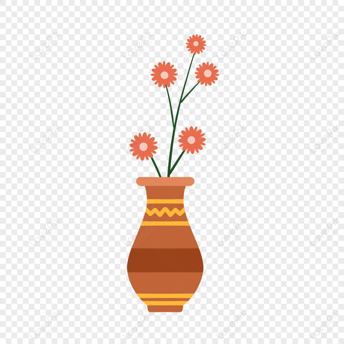 Brown Vase PNG Images With Transparent Background | Free Download On ...