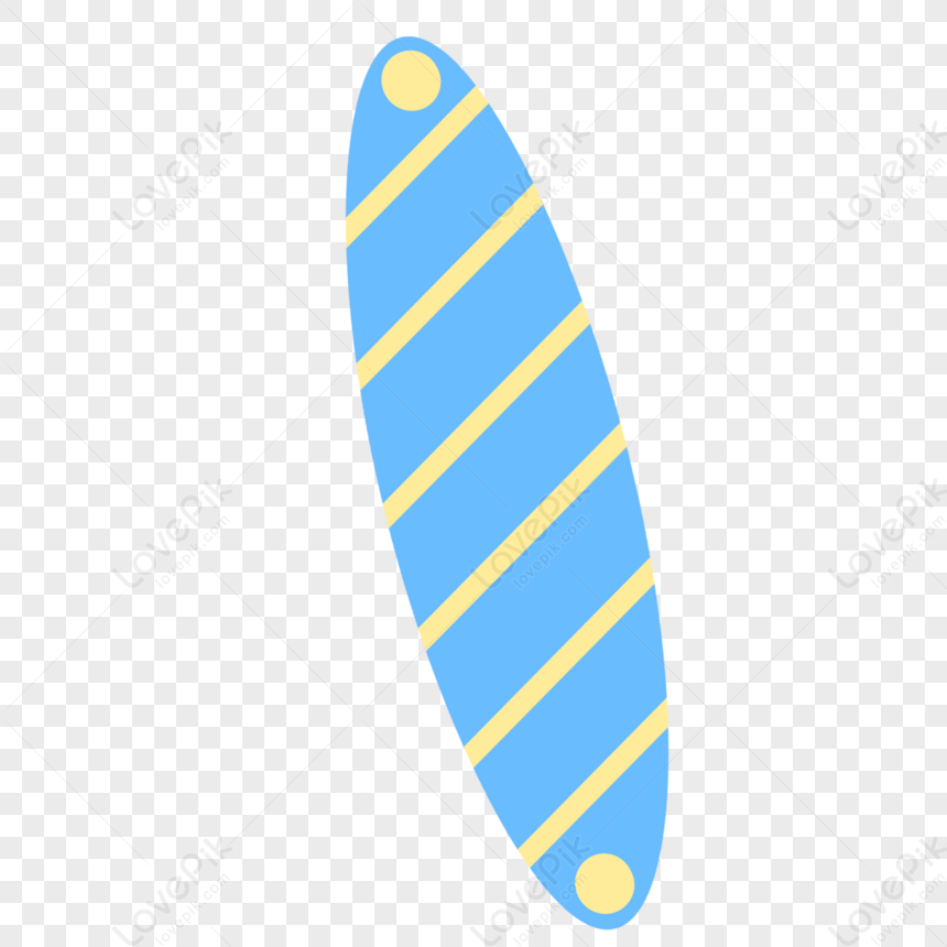 Ocean Surfboard Clip Art,blue,simple,line Free PNG And Clipart Image ...