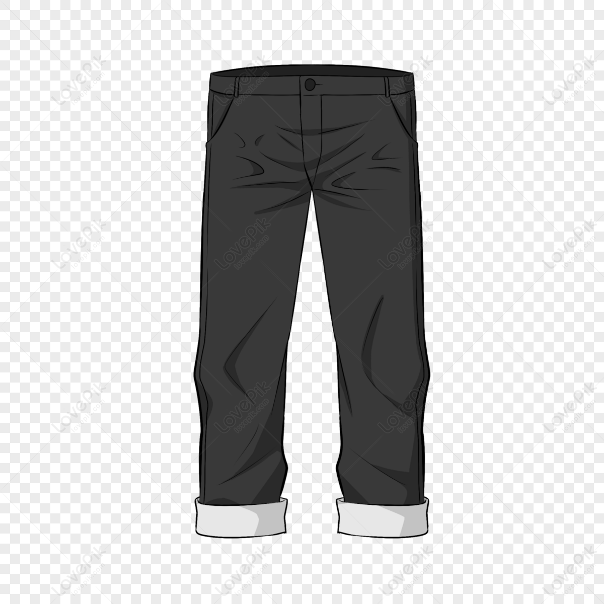 pants clip art black and white