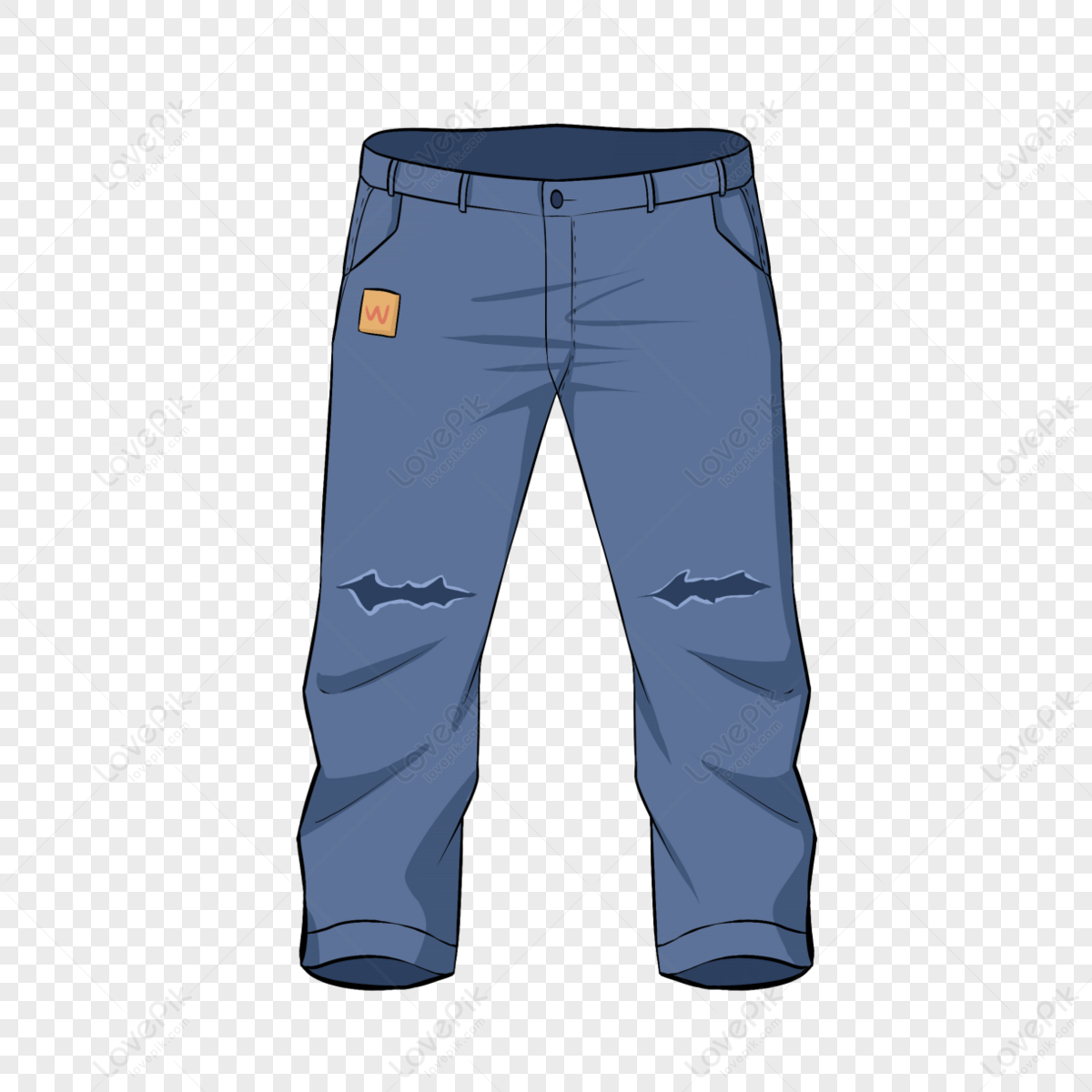 Jeans Clipart PNG Images With Transparent Background | Free Download On ...