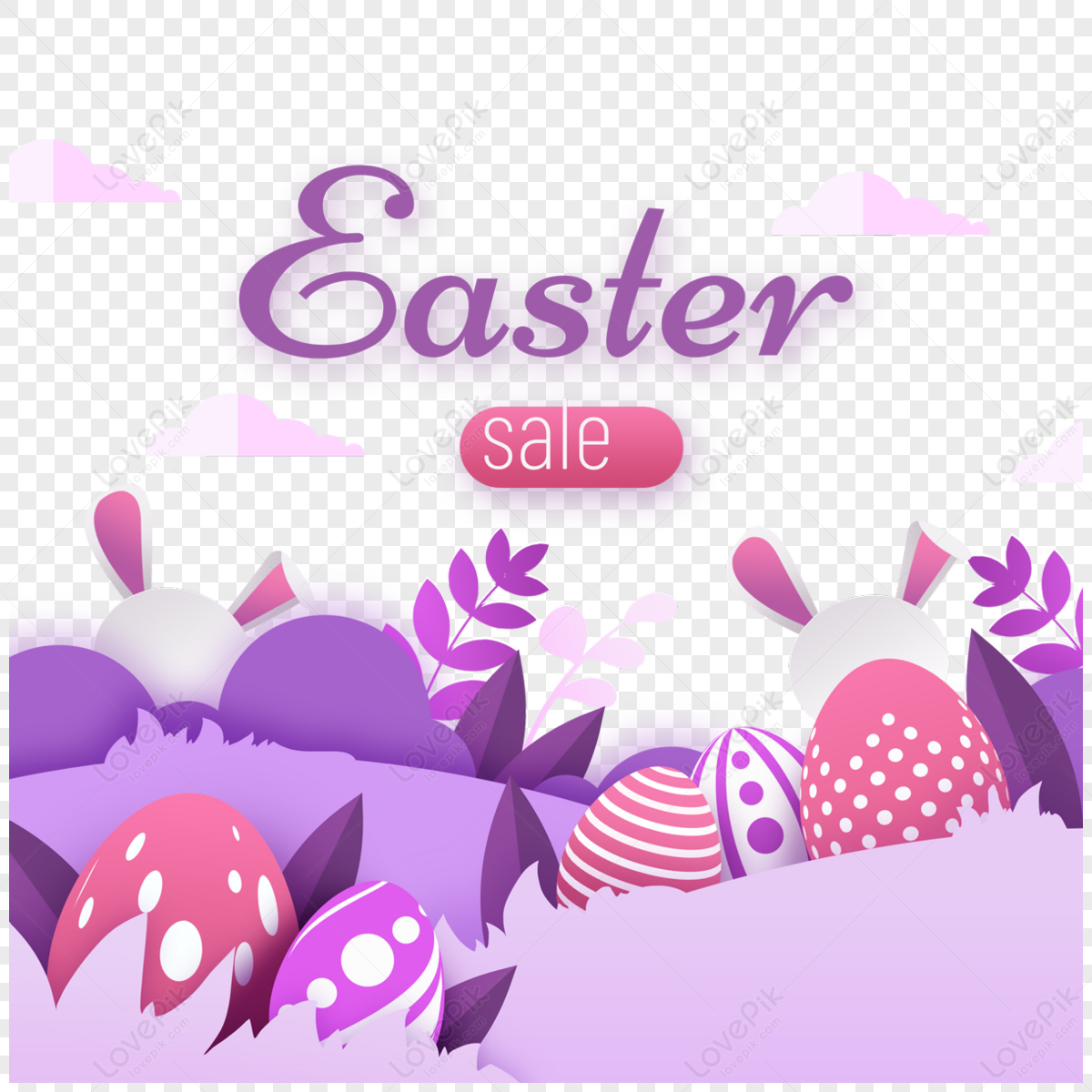 Easter Sale PNG Images With Transparent Background