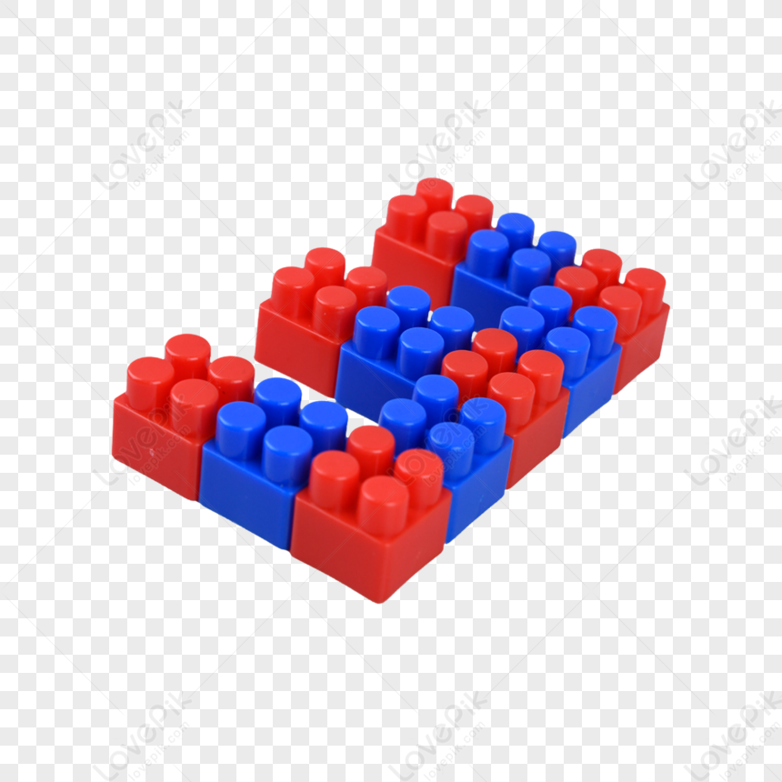 Red And Blue Building Blocks Number 3 Toy Photography Map,digital ...