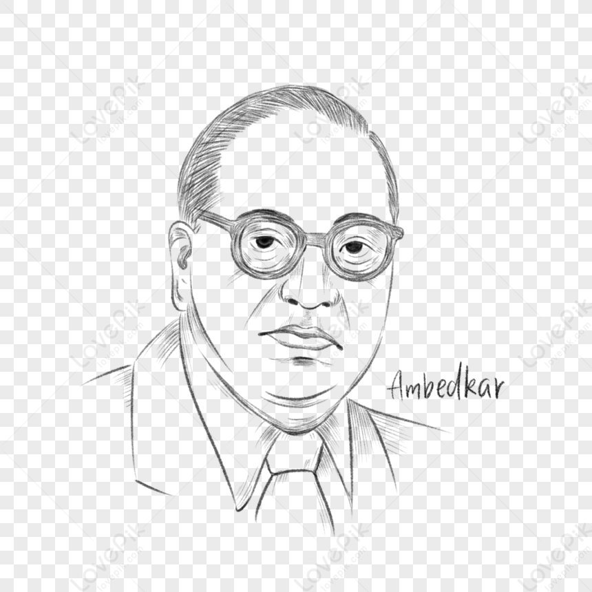Dr Babasaheb Ambedkar easy drawing - YouTube