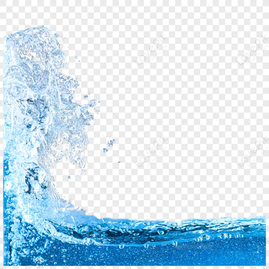 Azul, Spray, Splash PNG, O Efeito De Respingos De água Azul