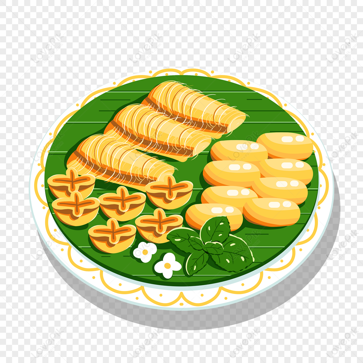 Thai Dessert Cartoon PNG Images With Transparent Background | Free ...