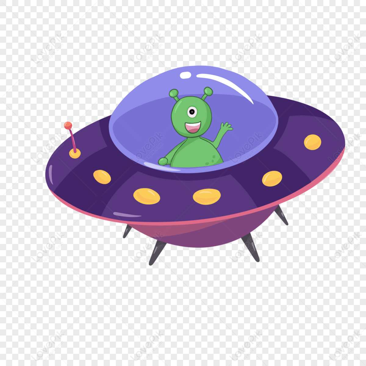 Ovni Coloriu Três Alienígenas PNG , Ovni, Desenho Animado, Ufo Imagem PNG e  PSD Para Download Gratuito