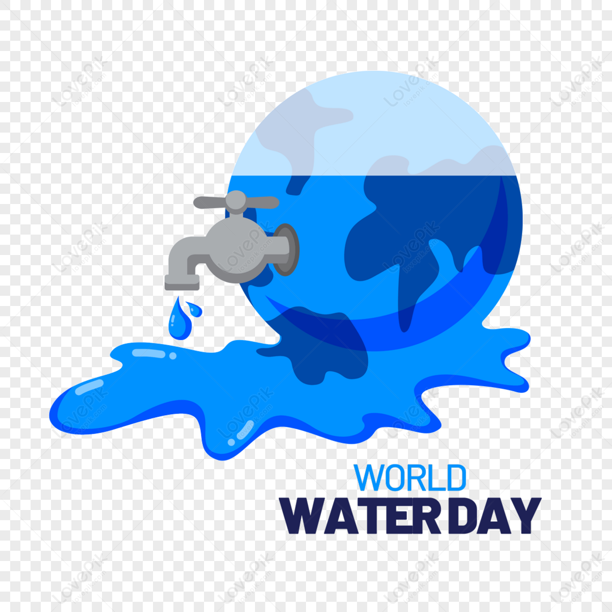 Illustration of hand saving water isolated on transparent background PNG -  Similar PNG