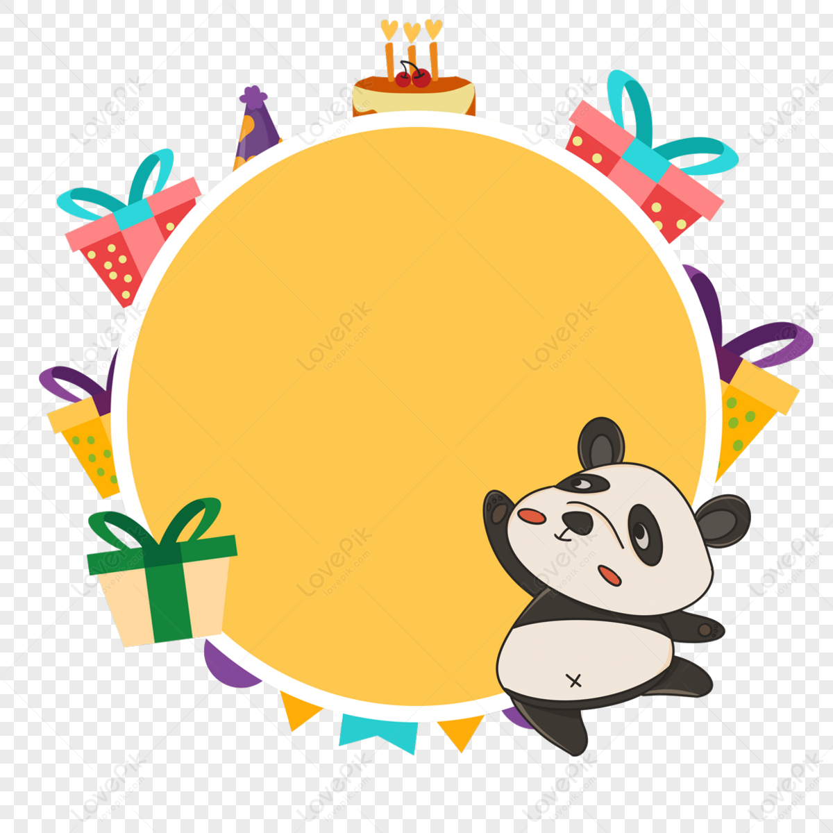 Cute Expression Cartoon Panda 14500156 PNG