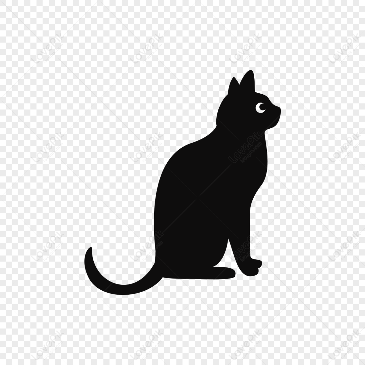 Cat Outline Png Images With Transparent Background 