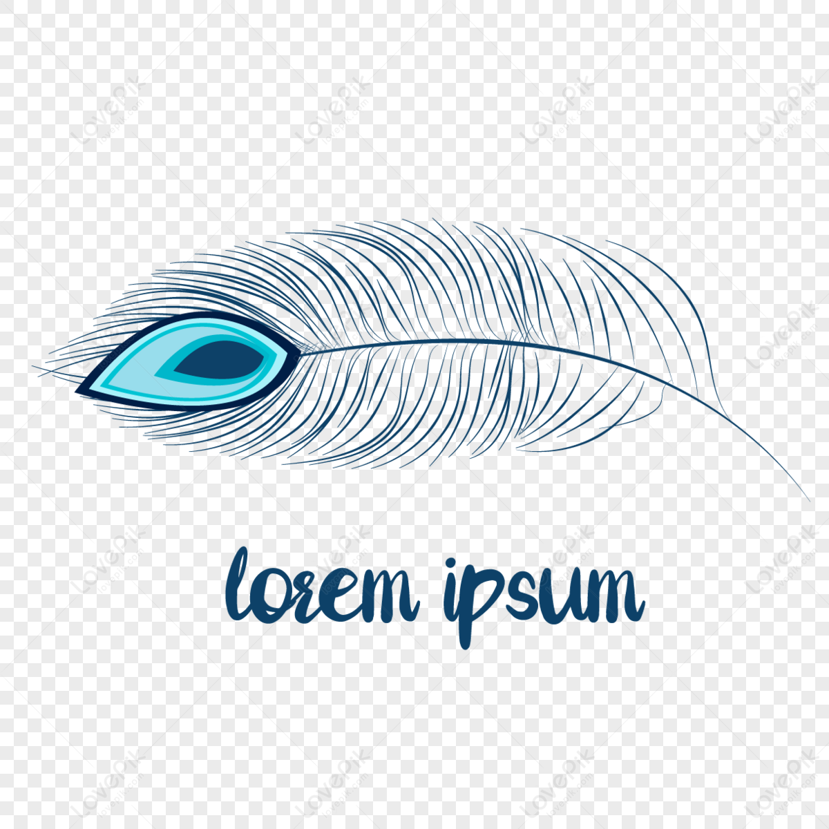 peacock feathers logo icon design colorful symbol 18749542 Vector Art at  Vecteezy