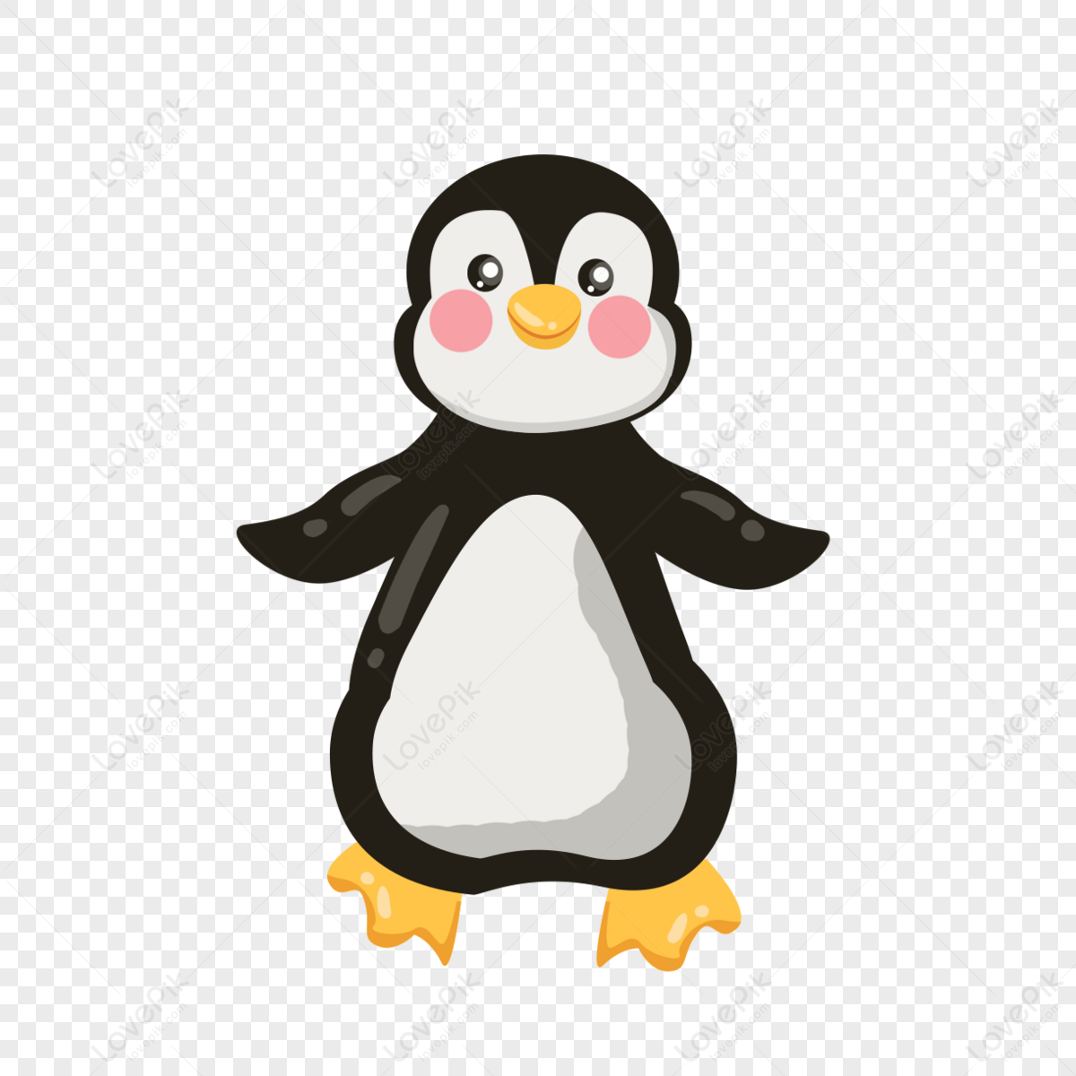 Cartoon Penguin,birds,learn,school PNG Image Free Download And Clipart ...