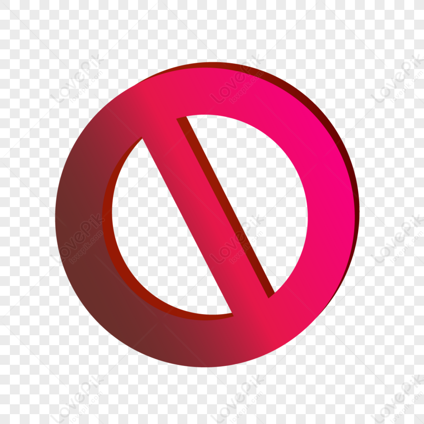 Red Prohibit Icon Banned Prohibition Icon Prohibited Png Image And