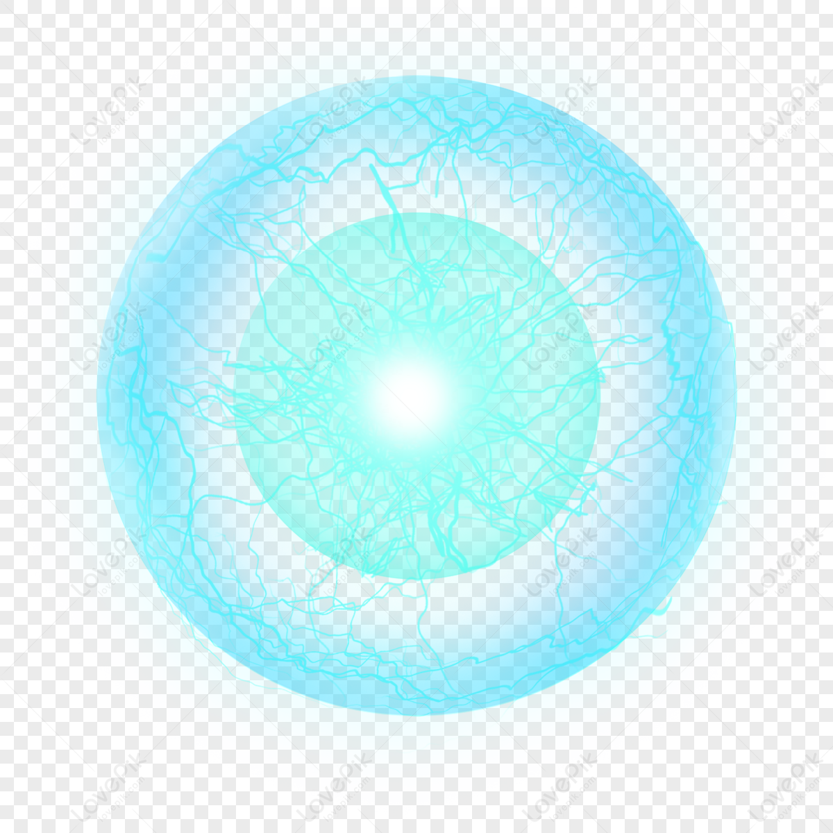 Spherical Light Effect PNG Images With Transparent Background | Free ...