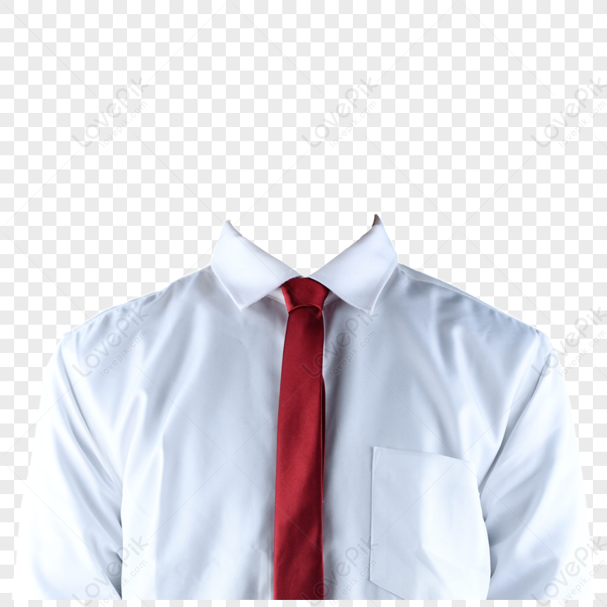 Putting White Shirt Photography Tie,men,necked,neck PNG Picture And ...