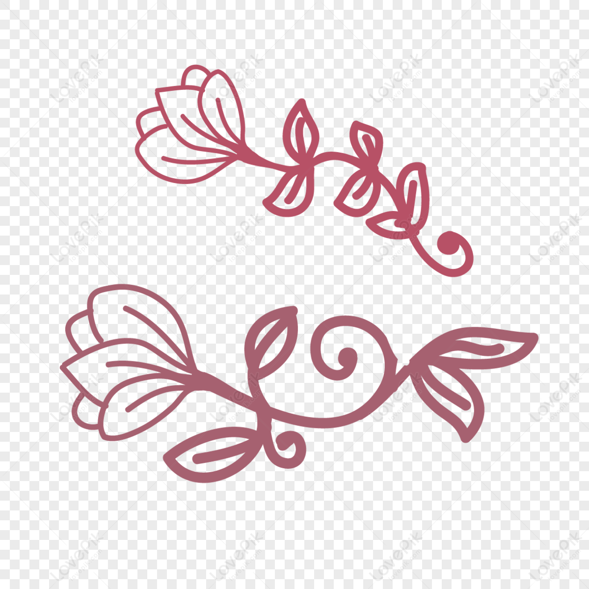 Vector Brick Drawn Hand Drawn Roses,rose Flower,stick Figure PNG Hd ...