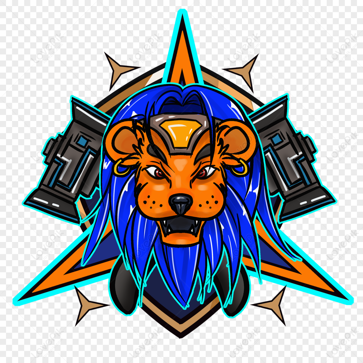 Lion Esport Logo Mascot Design Royalty Free SVG, Cliparts, Vectors, and  Stock Illustration. Image 168479585.