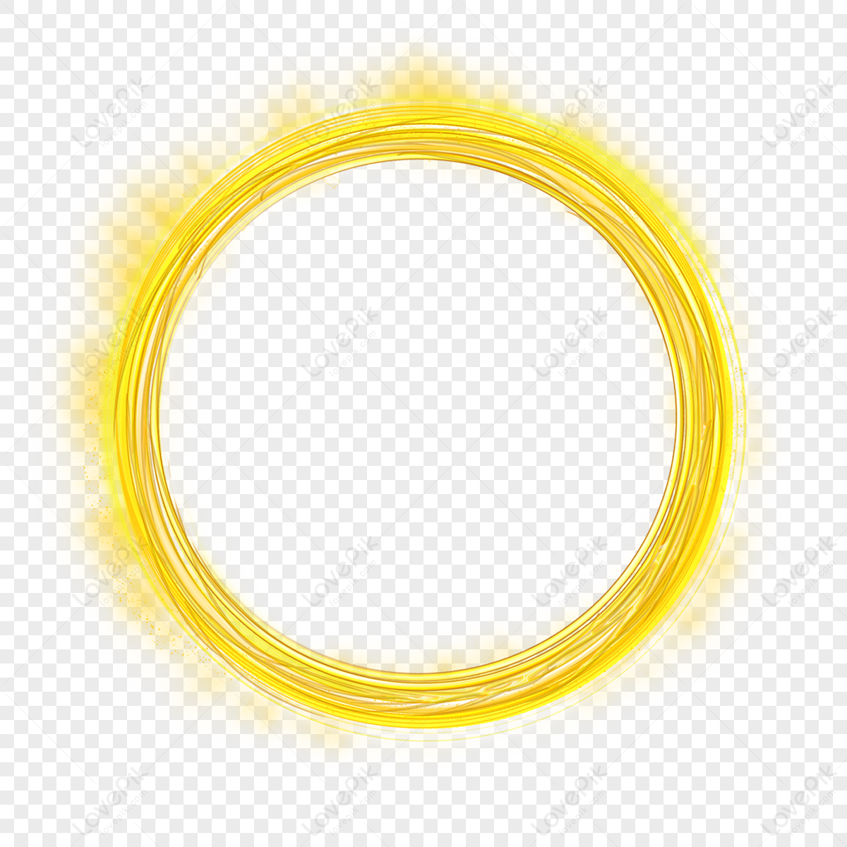 Round Effect Aura PNG Images With Transparent Background