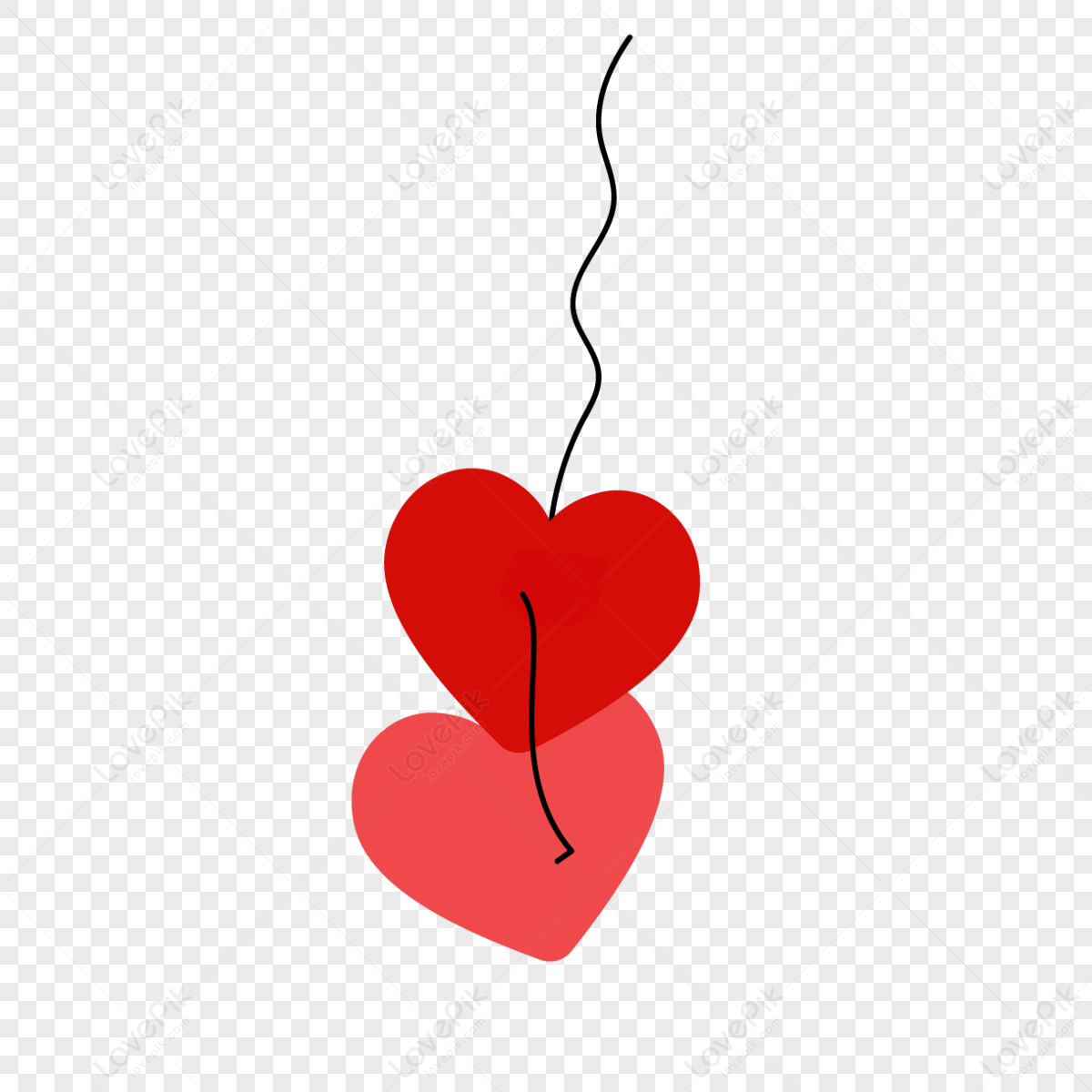 Paper Heart PNG Transparent Images Free Download