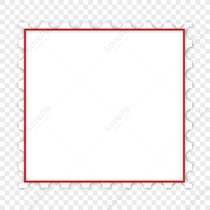 Simple Line Border,red,simple Lines,square Free PNG And Clipart Image ...