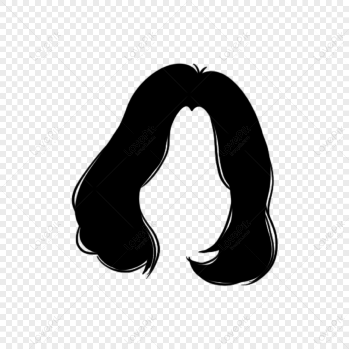 Black Hair Hairstyle Black Hair Short Hair,ms,shorts PNG White