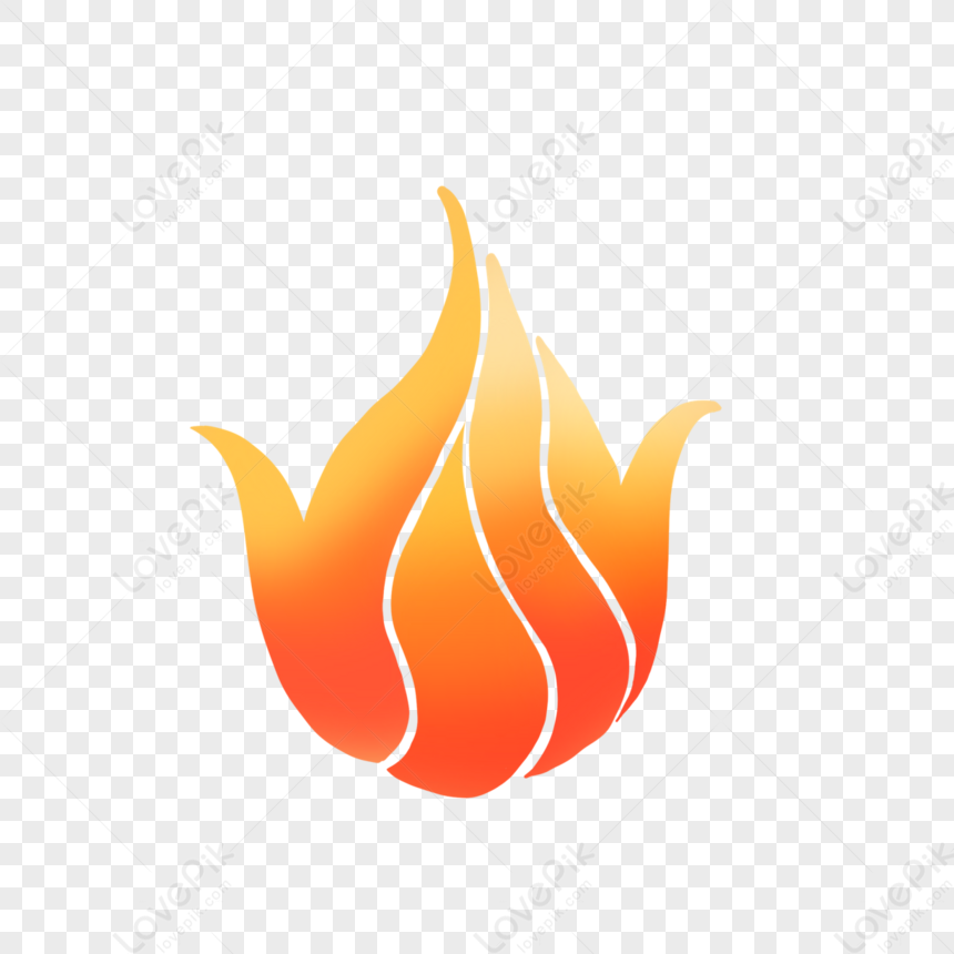 Burning Flame Icon,simple,combustion,gradient PNG White Transparent And ...