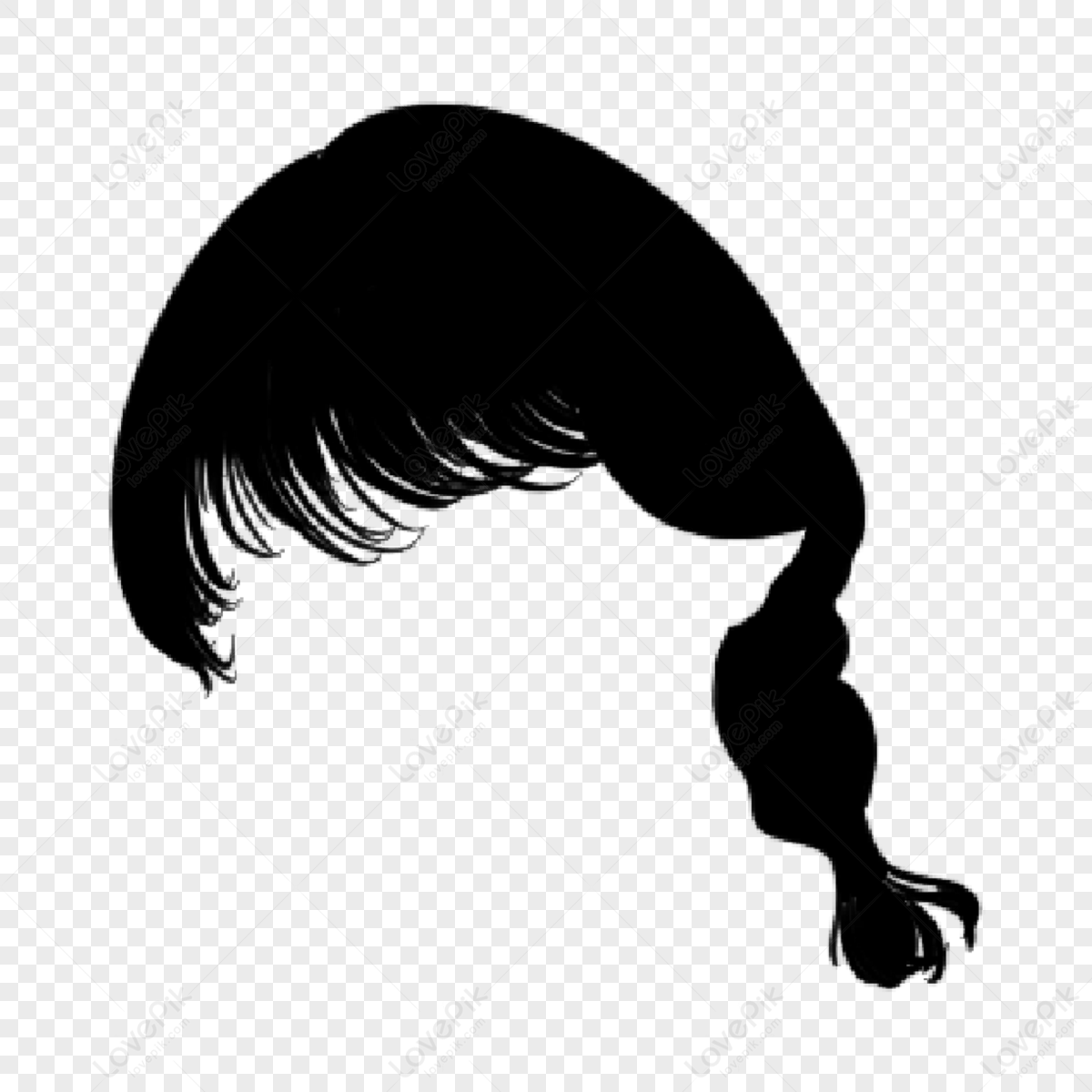 Female Hair Creative Wig Hair Hair,ms.,ms PNG Free Download And Clipart ...