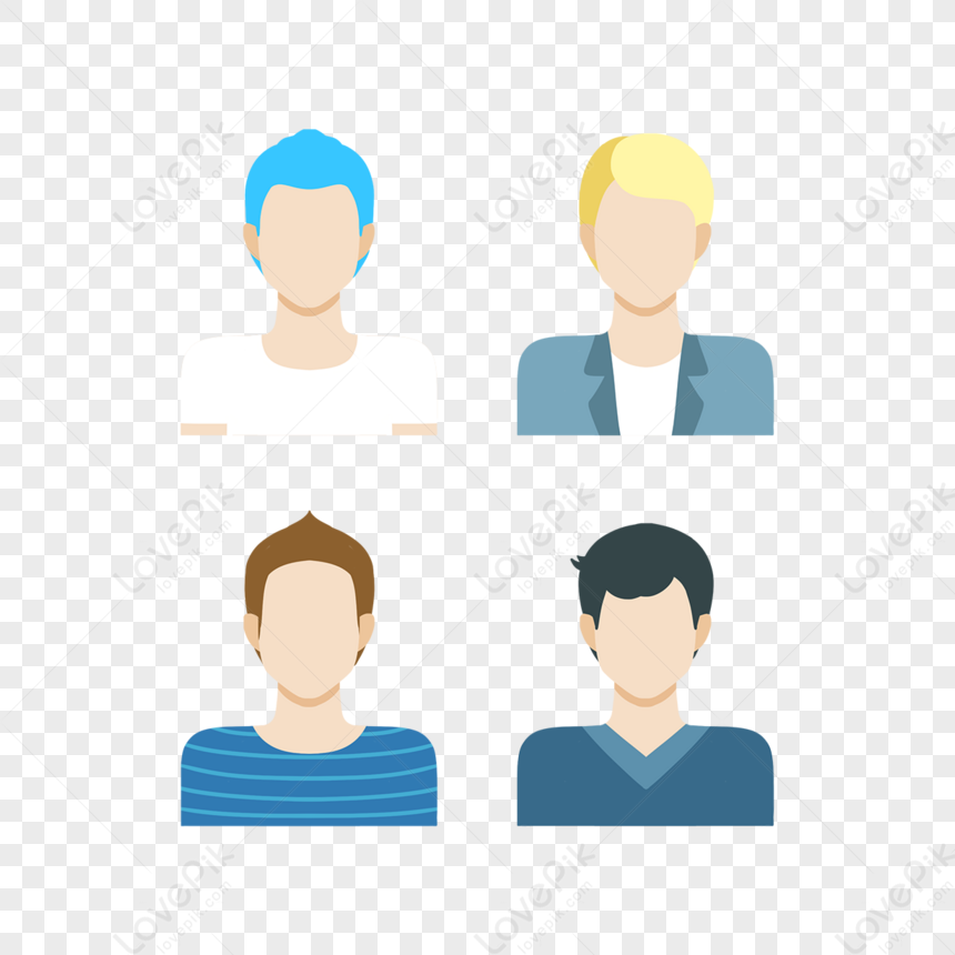 Male Character Avatar Icon,avatar Icons,logo,blue PNG Transparent Image ...