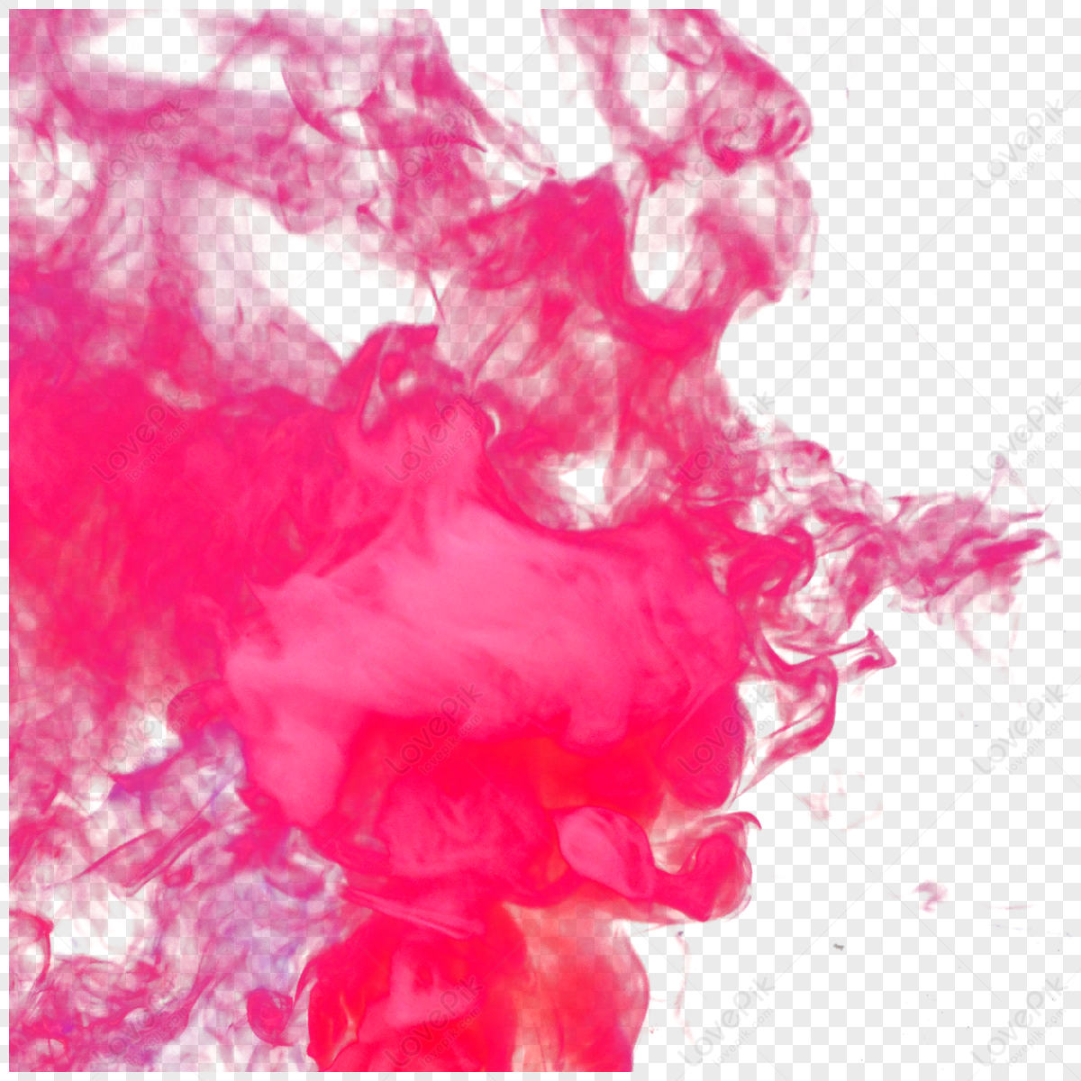 Pink Dust Gas Smoke Explosion,petal,tints And Shades,liquid PNG Image ...