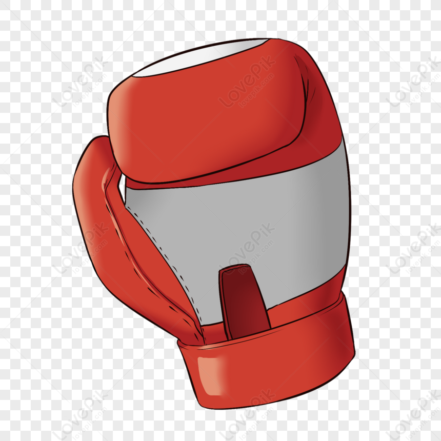 Red Flat Boxing Gloves,competition Competition,martial Arts,cartoon PNG ...