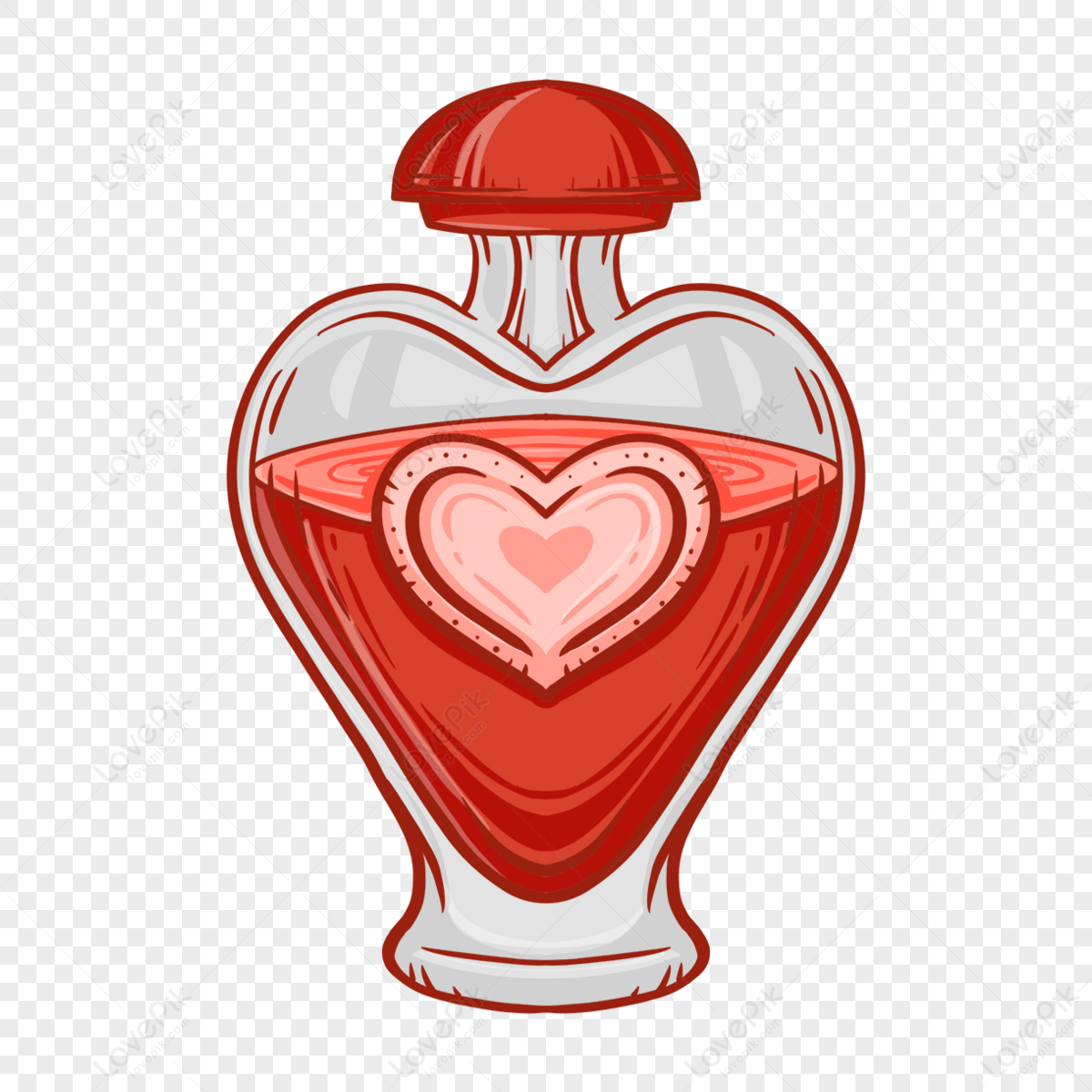 Cartoon Heart Perfume Images, HD Pictures For Free Vectors Download ...