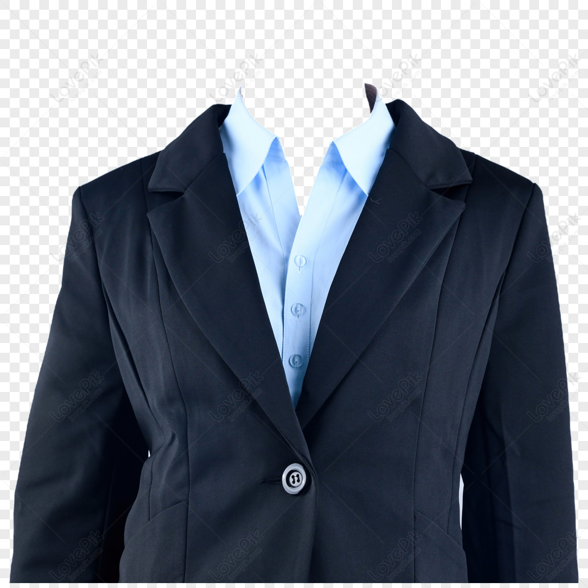 Modern Suit Illustration Vector, Official Suit, Modern