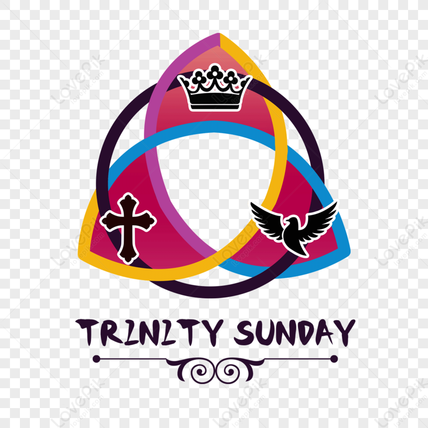 Three Holy Objects Color Gradient Trinity Sunday,flags,logo PNG Image ...