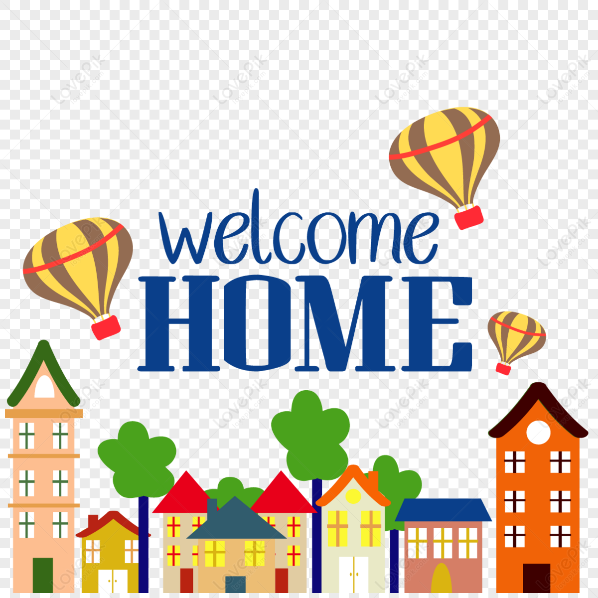 Welcome Home Banner PNG Images With Transparent Background | Free ...