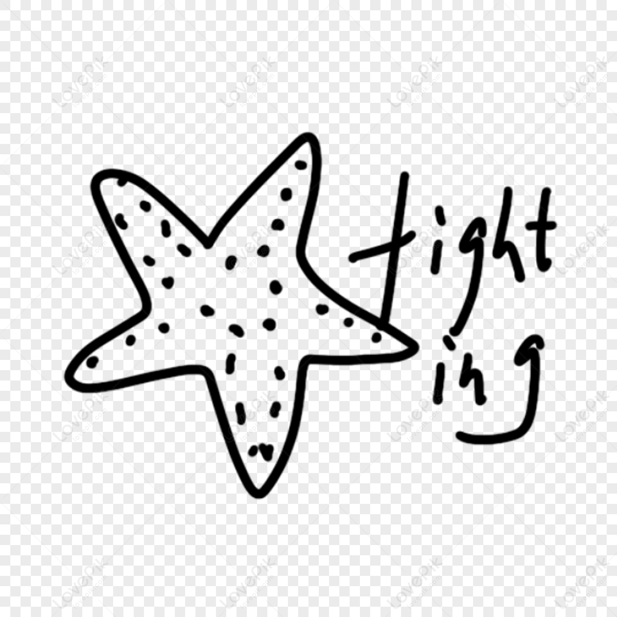Starfish Drawing - Etsy