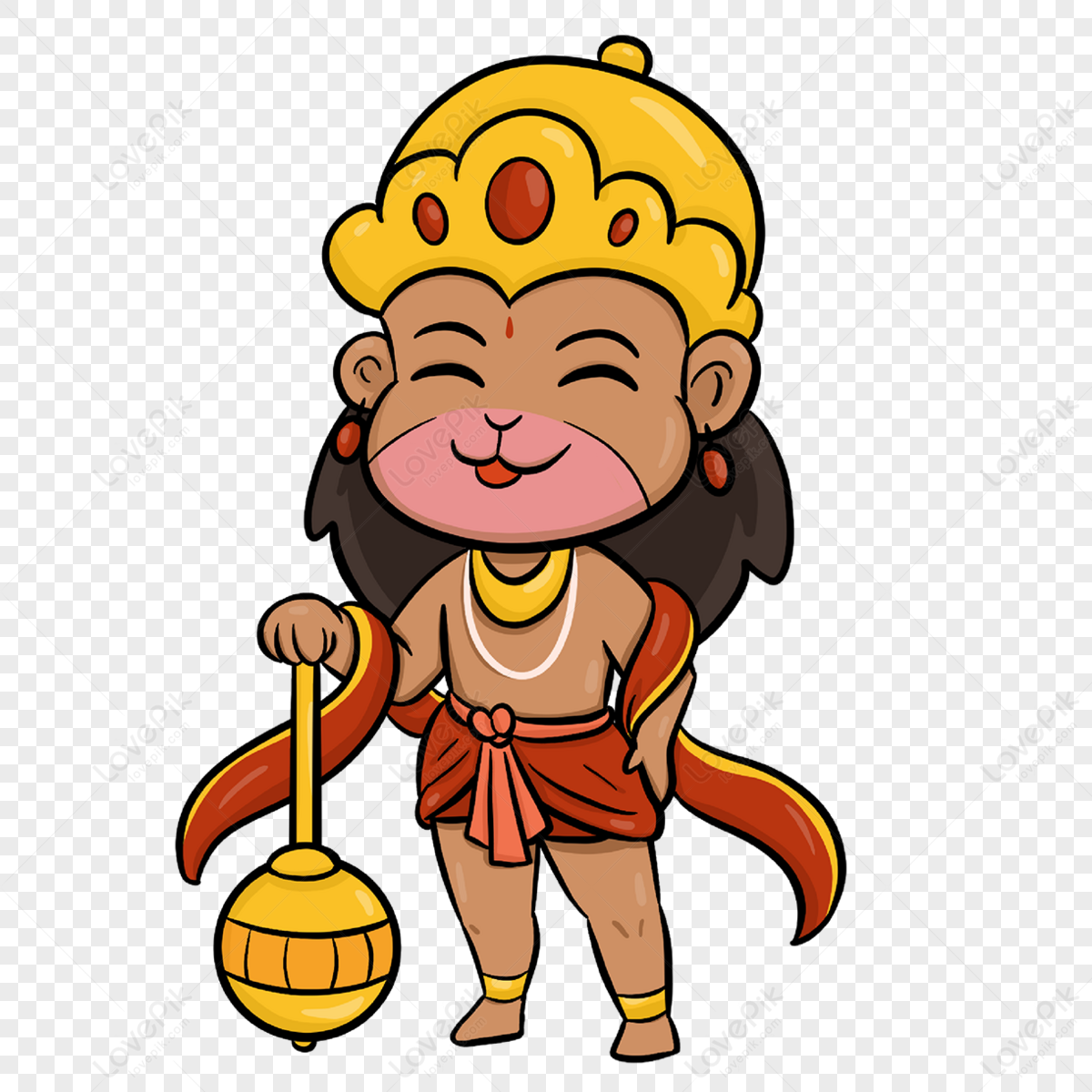 Angry Hanuman Clipart Png HD phone wallpaper | Pxfuel
