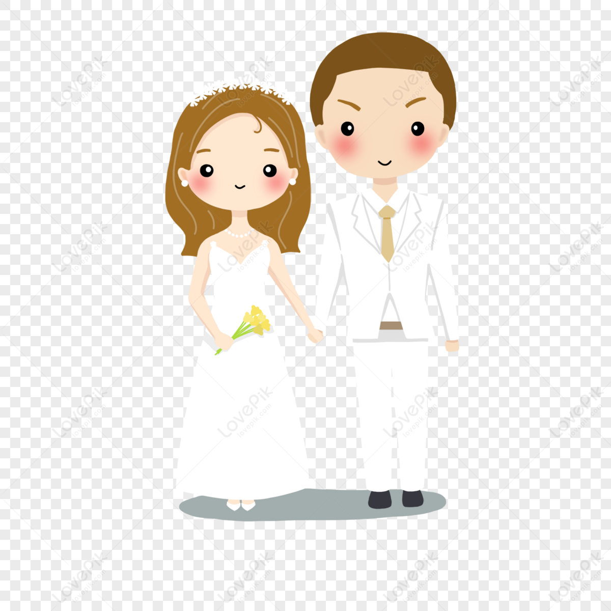 Cartoon Two People PNG Images With Transparent Background | Free ...