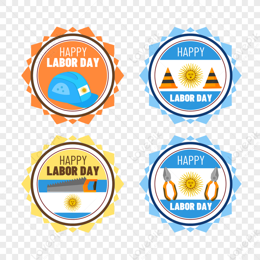 Badge Di Celebrazione Del Giorno Del Lavoro Americano Svg,lavoratore,giorno  Lavorativo EPS Immagine Gratis, Grafica download su Lovepik