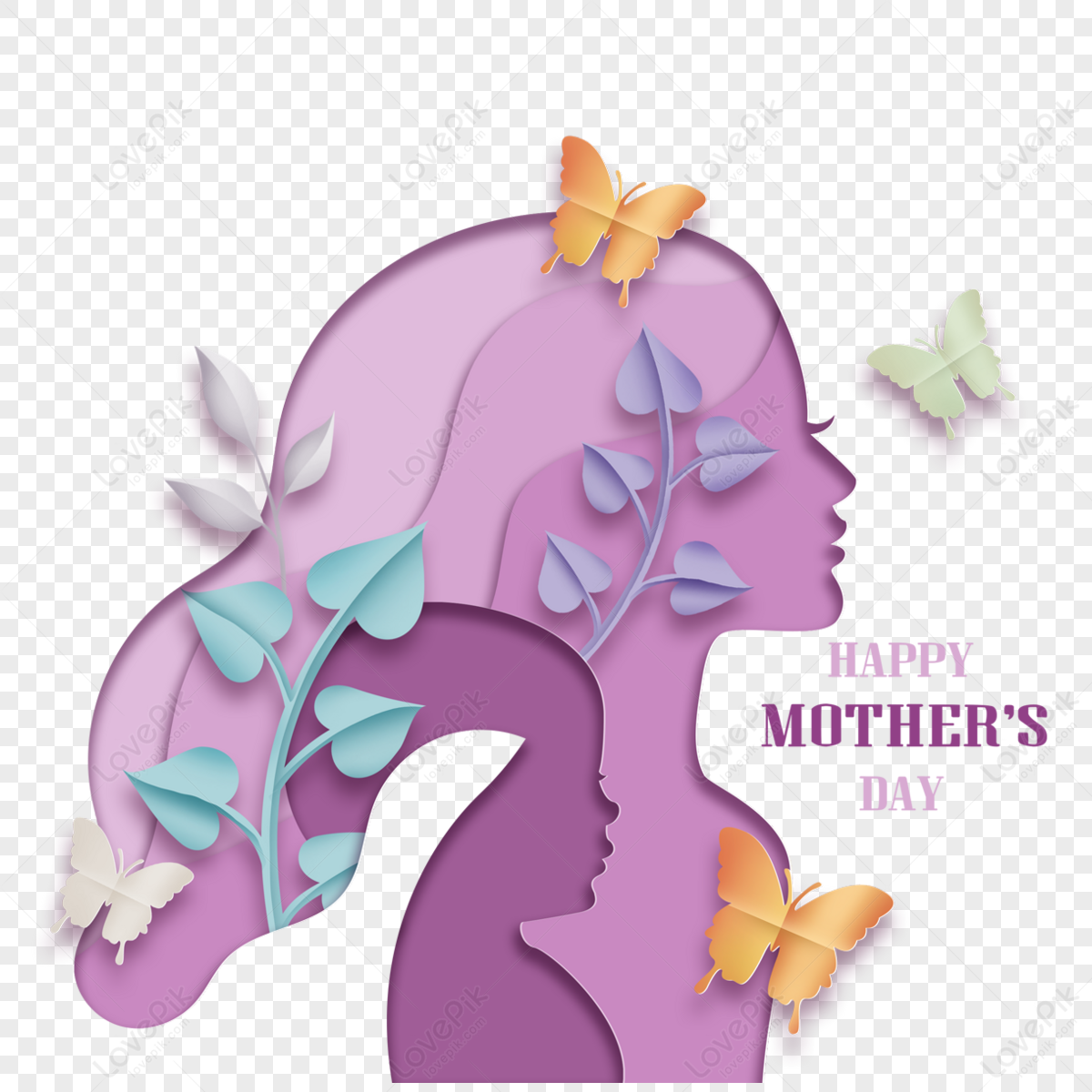 Floral Silhouette PNG Images With Transparent Background | Free ...