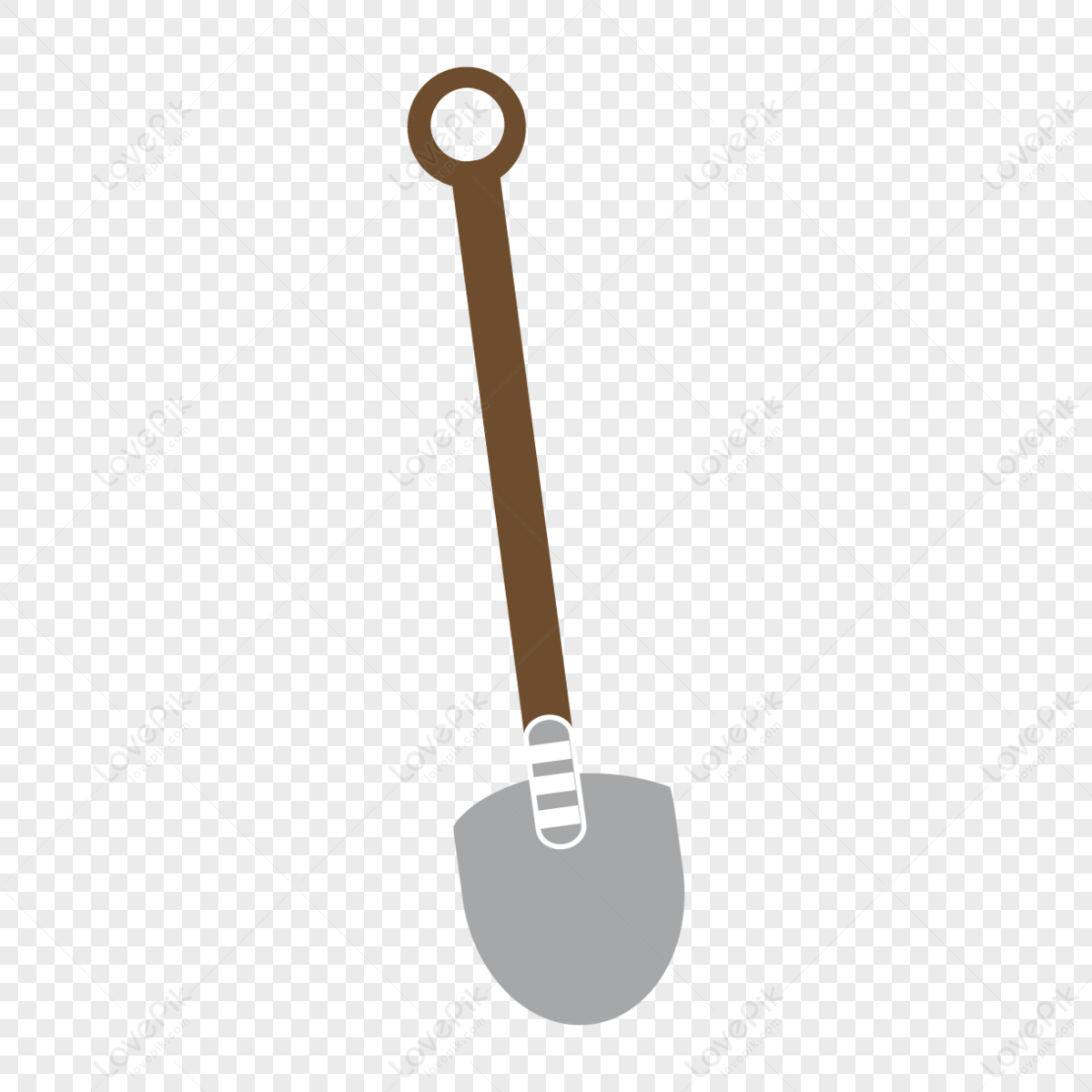 Brown Shovel PNG Images With Transparent Background | Free Download On ...