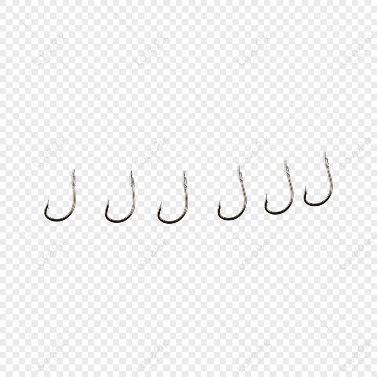 Fish hook PNG transparent image download, size: 729x720px, fish hook  silhouette 