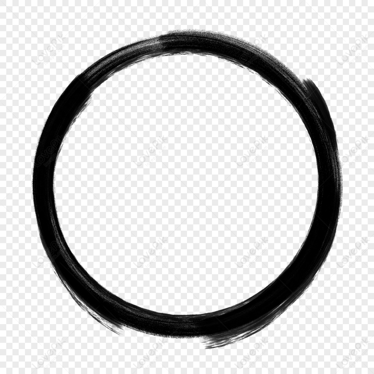 Simple Ink Circle PNG Images With Transparent Background | Free ...